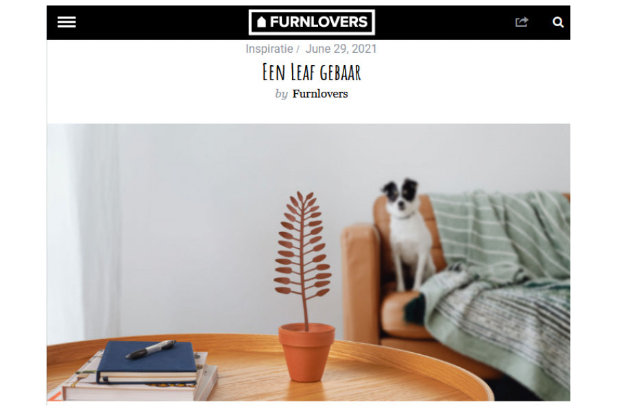 Blog: Een Leaf gebaar @Furnlovers