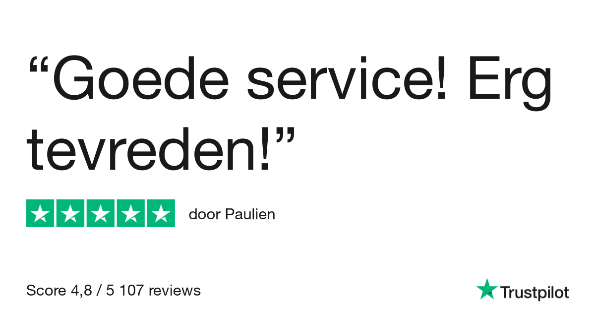 Goede service!