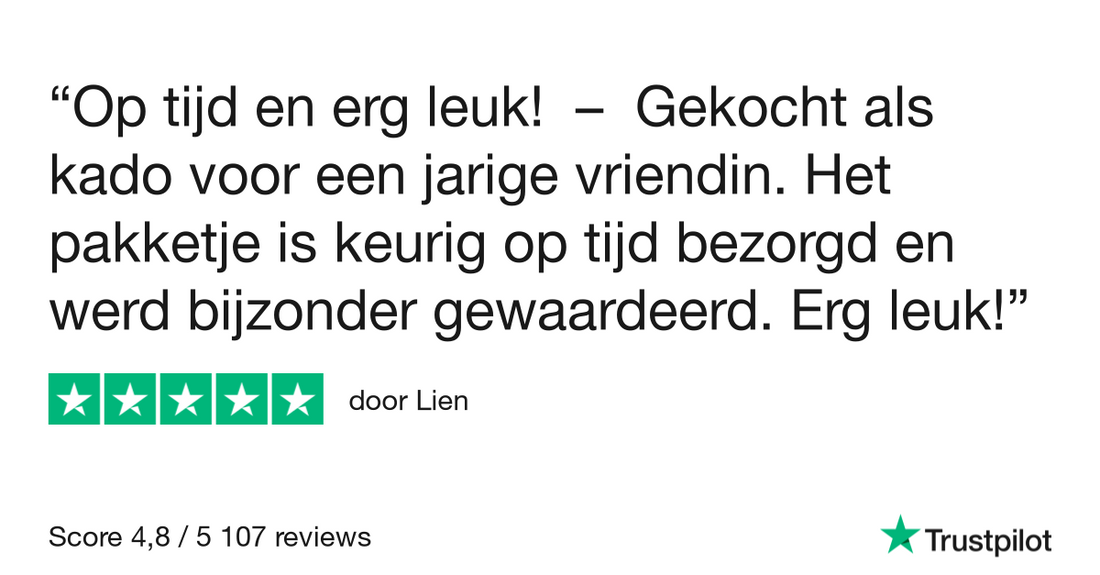 Op tijd en erg leuk!
